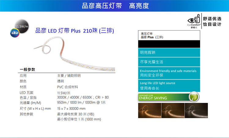 PHILIPS LED Strip  HLS288 10W 6500K 30M IP20 929002618601