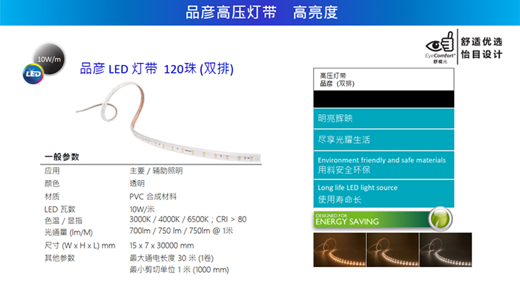 PHILIPS LED Strip  HLS288 10W 6500K 30M IP20 929002618601