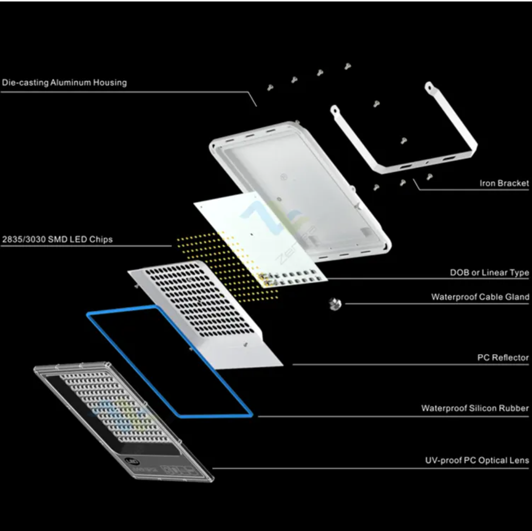 PHILIPS OEM LED Flood Light BMT-BFL21A BMT-BFL21A Ip65 Aluminum Outdoor Waterproof 30w 50w 100w 150w 200w