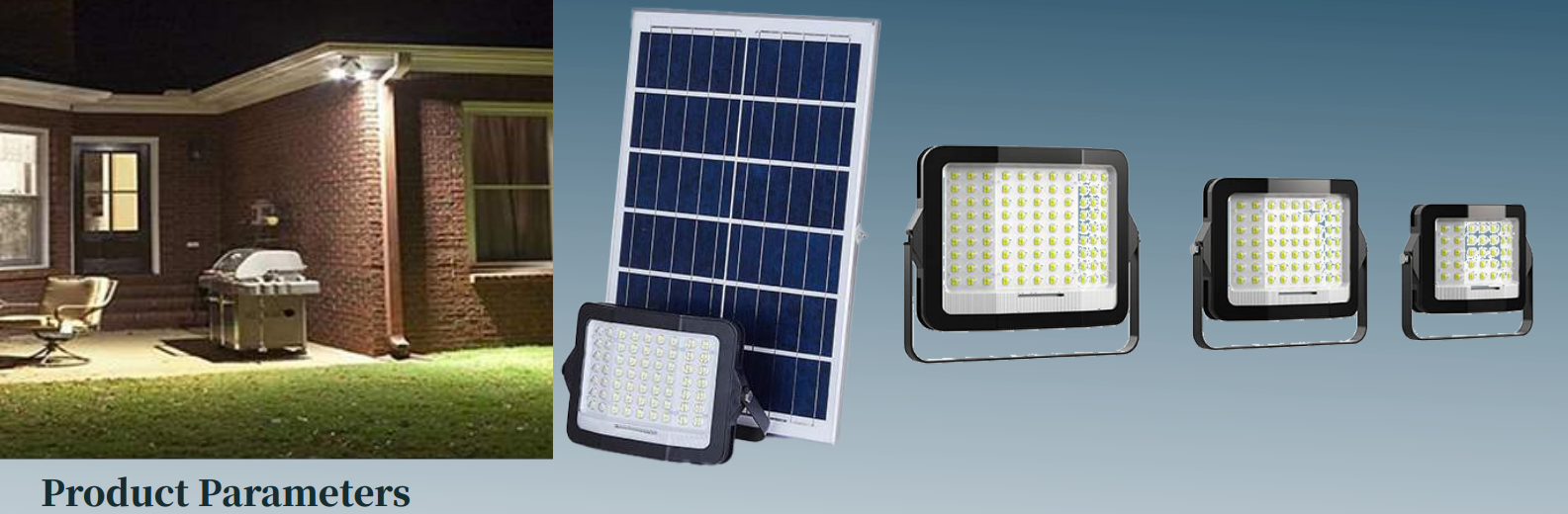 PHILIPS OEM Solar Flood Light BMT-BFL10A IP65 Outdoor Waterproof  50w 100w 200w 300w 400w LED Solar Powered Flood Lights