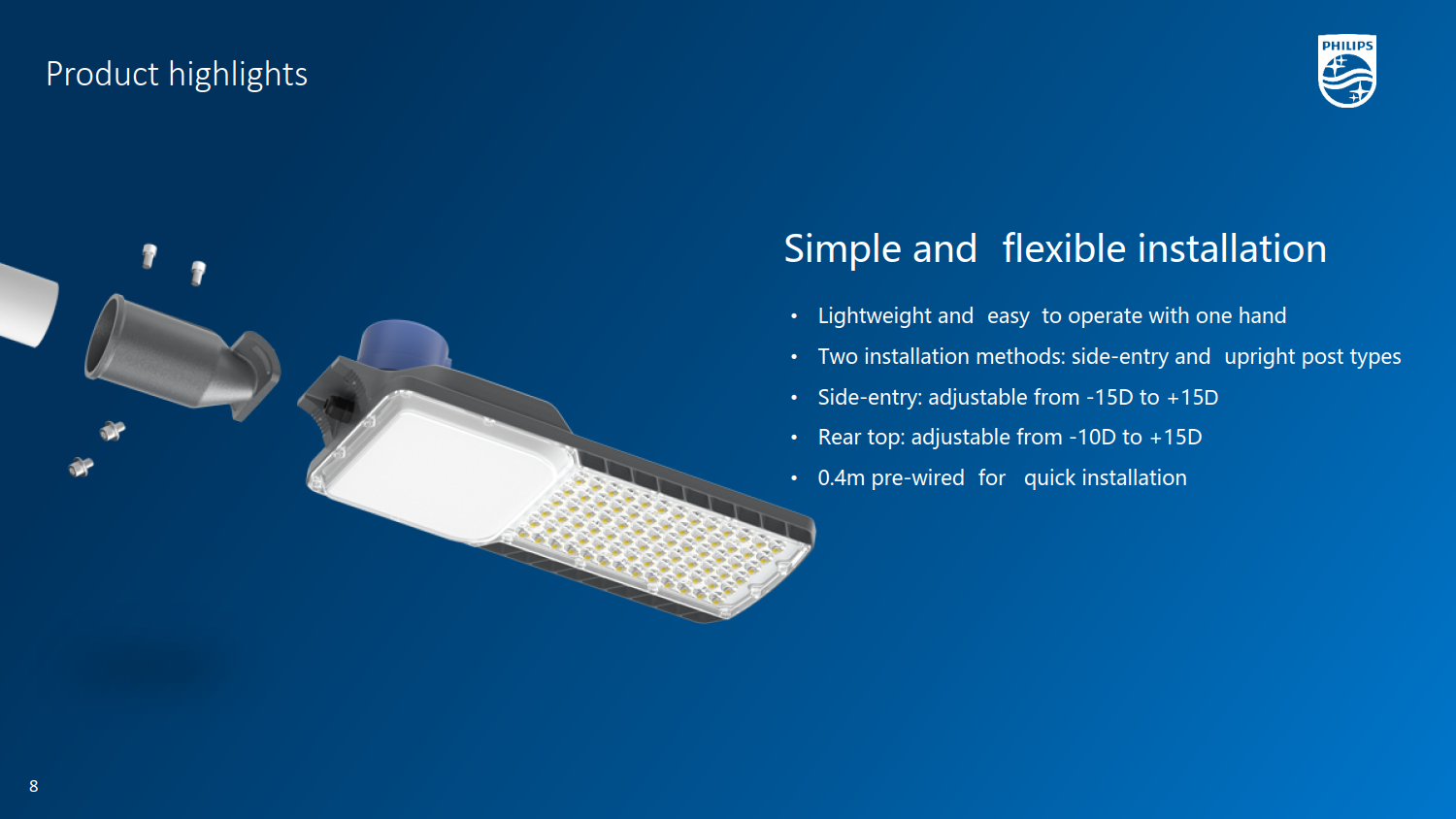 PHILIPS LED street light BRP262 LED119/NW 70W 220-240V DM0 911401905193 PHILIPS LED street light BRP262 LED119/NW 70W 220-240V DM0 911401905193