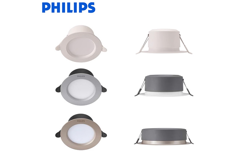 PHILIPS DL258 Metal led downlight 3.5W 6500K D75 Silver 929003232009