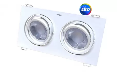 Philips led spot light GD100 LED5*2 NB 3000K WH CN 929002549510