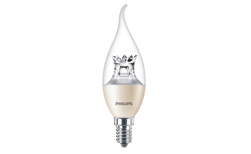 Philips dimmable bulb MASTER LEDcandle DT 5.5-40W E14 BA38 CL 929002491302