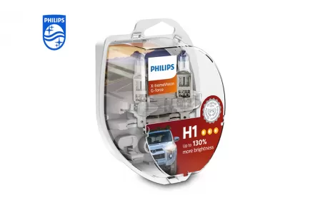 PHILIPS X-tremeVision G-forcecar headlight bulb H1 12V 55W P14,5s 12258XVGS2 867000156906