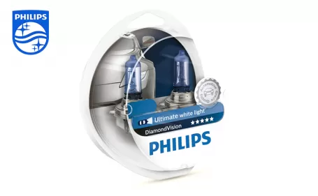 Philips DiamondVision Headlight bulb H1 12V 55W P14.5s 12258DVS2 867000100664