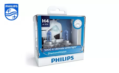 Philips DiamondVision Headlight bulb H4 12V 60/55W P43t-38 12342DVS2 867000101361