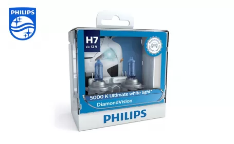 Philips DiamondVision Headlight bulb ​H7 12V 55W PX26d 12972DVS2 867000119163