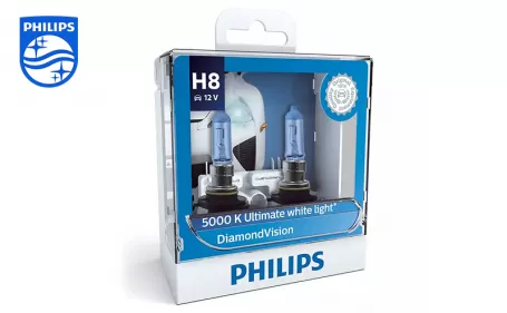 Philips DiamondVision Headlight bulb H8 12V 35W PGJ19-1 12360DVS2 867000119166