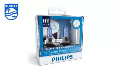 Philips DiamondVision Headlight bulb ​H11 12V 55W PGJ19-2 12362DVS2 867000119178