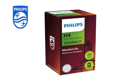 PHILIPS MasterLife Truck headlight bulb H4 24V 75/70W 13342MLC1 P43t-38 867000158927