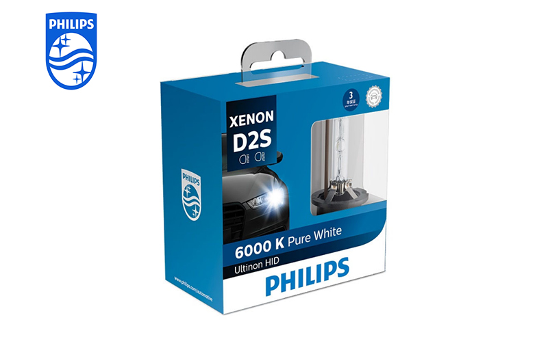 PHILIPS Xenos Ultinon HID Headlight bulb D2S 35V 85W 85122WXX2 P32d-3 867000101354