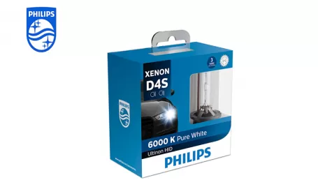 PHILIPS Xenos Ultinon HID Headlight bulb D4S 42V 35W 42402WXX2 P32d-5 867000100236