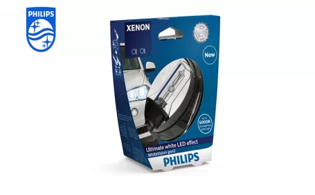 PHILIPS Xenos WhiteVision gen2 Headlight bulb D1S 85V 35W 85415WHV2X2 PK32d-2 867000140337