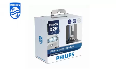 PHILIPS Xenos WhiteVision gen2 Headlight bulb D2R 85V 35W 85122WHV2X2 P32d-3 867000142749