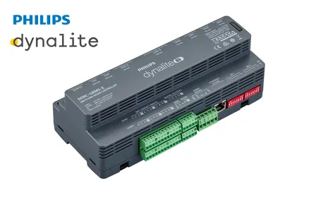 Signify Dynalite PHILIPS Dynalite DDRC-GRMS-E Multi-protocol Switching Room Controller 913703334009